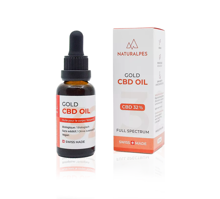 Huile CBD Gold 32%